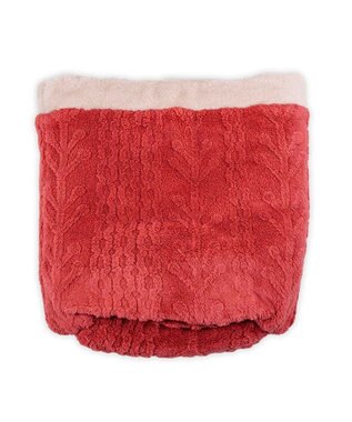 PET PARADISE ペットパラダイス 遠赤外線  筒型 寝袋 《アランボア柄》 Ｓ レッド