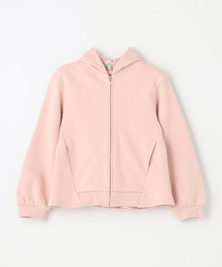 組曲 KIDS 【110-140㎝】バックフリル パーカー ピンク系