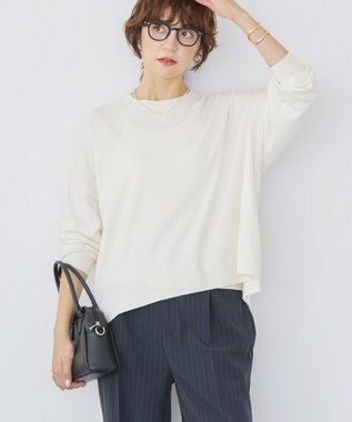 AMERICAN HOLIC バイパチルーズニットプルオーバー アイボリー