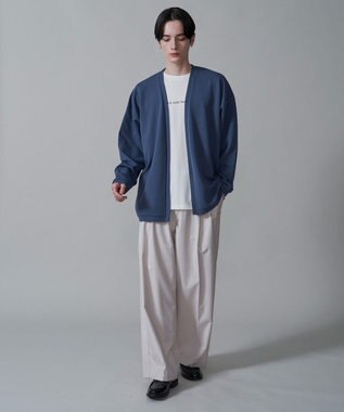 WEGO カルゼアンサンブルカーディガン（LS） ブルー