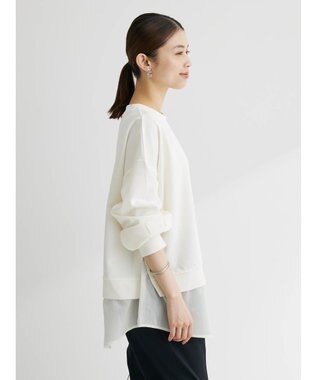 Green Parks シアードッキングチュニック Off White