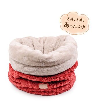 PET PARADISE ペットパラダイス 遠赤外線  筒型 寝袋 《アランボア柄》 Ｓ レッド