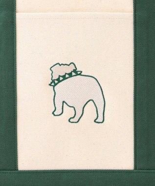 J.PRESS MEN ”このワンポイント”がたまらない【WEB限定】バックブルトートバッグ グリーン系