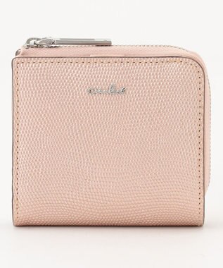 airlist 【コンパクト・上品】Lファスナー二つ折り財布  LUNA  Metallic  ルナメタリック