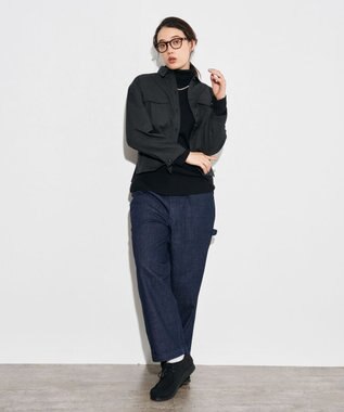 J.PRESS YORK STREET 【WOMEN】ショートCPOジャケット グレー系3