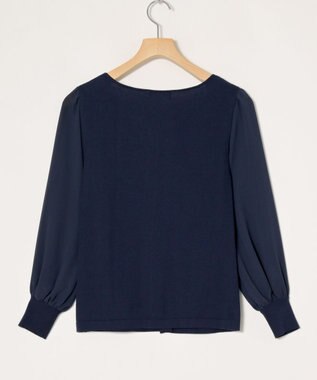 ONWARD Reuse Park 【組曲】ニット春夏 ネイビー