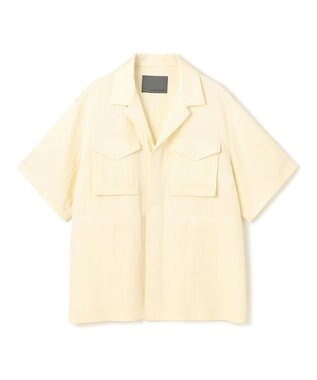 uncrave ドレープツイル ミリタリー ジャケット エクリュ