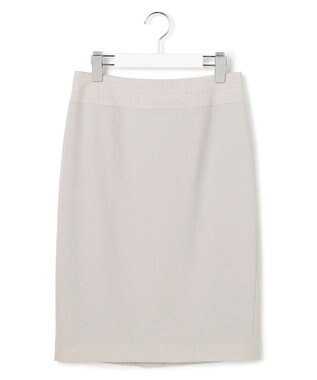 ICB レーヨンライクトロ タイトスカート ライトグレー