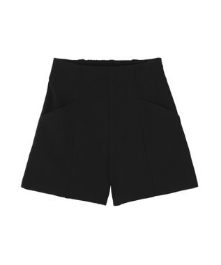 earth music&ecology カットツイルショートパンツ Black