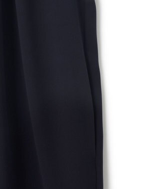 BEIGE， 【洗える】FLEUR / フロントドレープノースリーブドレス Navy