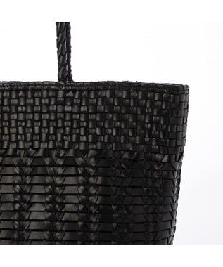 UNBILLION ペルケ perche / 牛革メッシュ編みトートL ブラック