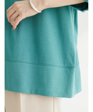 Green Parks 接触冷感裾リブＴシャツ Green