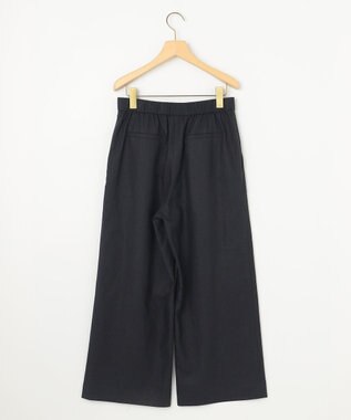 組曲 リネンレーヨンワイド パンツ ネイビー系