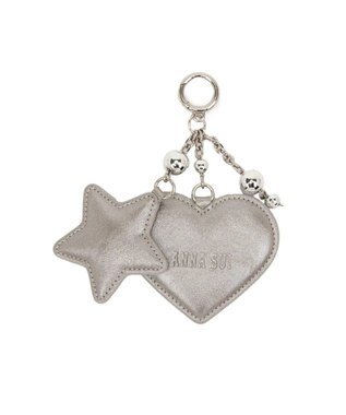 ANNA SUI ルミナス 2WAYハンドバッグ（大） シルバー