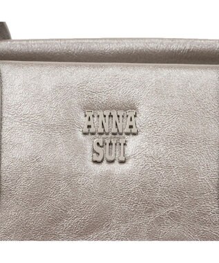 ANNA SUI ルミナス 2WAYハンドバッグ（大） シルバー