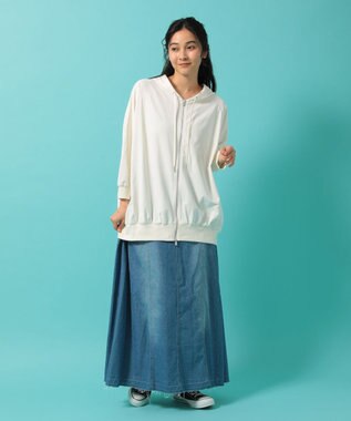 Green Parks ＵＶカットｂｉｇパーカー Ecru