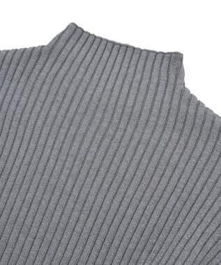 Green Parks ・ｓｗｉｎｇ　ｂｙ　ボトルネックラメニット Gray