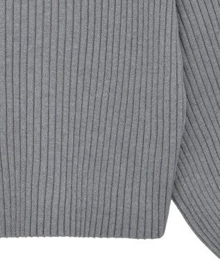 Green Parks ・ｓｗｉｎｇ　ｂｙ　ボトルネックラメニット Gray