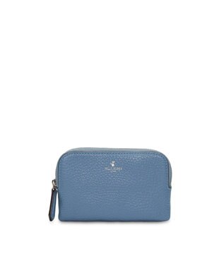 PELLE BORSA ラウンドファスナーキーポーチ Comfy コンフィー 6712 サックスブルー
