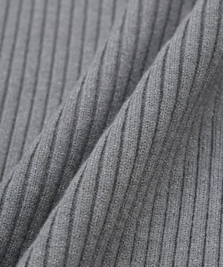 Green Parks ・ｓｗｉｎｇ　ｂｙ　ボトルネックラメニット Gray