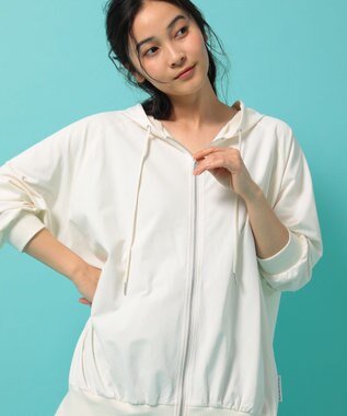 Green Parks ＵＶカットｂｉｇパーカー Ecru