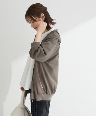 Green Parks ＵＶカットｂｉｇパーカー Dark Beige