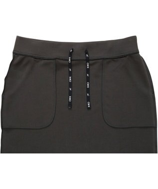 CW-X 【WOMEN】 CW-X ボトムス スリットスカート スリットあり(両脇すそ) 調節可能なウエストひもつき 7分丈 レディース DHY290 /ワコール ブラックスペシャル