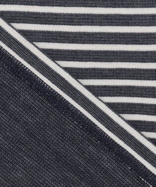 J.PRESS MEN ソフトＷフェイス ボーダーロングTシャツ ネイビー系7