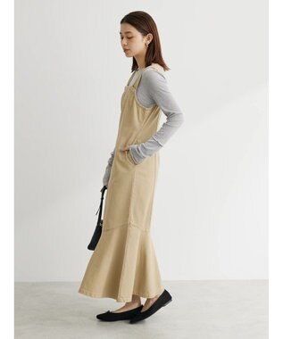 Green Parks ・ＳＵＧＡＲ　ＳＰＯＯＮ　ツイルマーメイドジャンスカ Beige