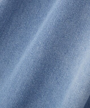 earth music&ecology タックバルーンデニム Light Indigo