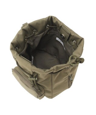 AMERICAN HOLIC ドローコード巾着ショルダーバッグ Khaki
