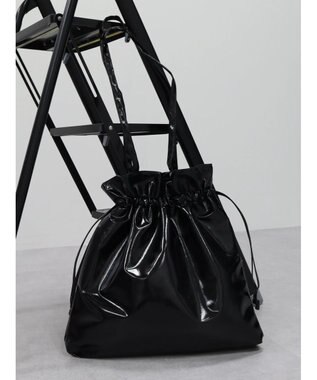 CRAFT STANDARD BOUTIQUE メタリック巾着トート Black