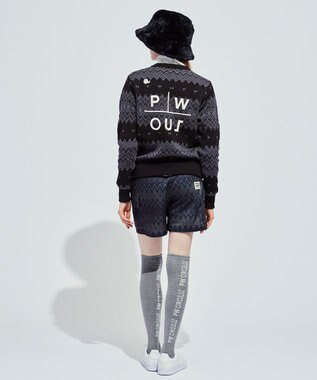 PW CIRCULUS 【手洗い可】【WOMEN】フェアアイルニット ブラック系5