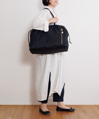 ACE BAGS & LUGGAGE HAyU × ace.  ユッカ トートバッグ B4サイズ 17838 ブラック