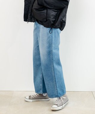 caqu FS wide boy's ワイドシルエットデニム 3years