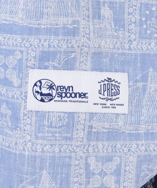 J.PRESS MEN Reyn spooner×J.PRESS リバースプリントクレイジーシャツ ネイビー系9