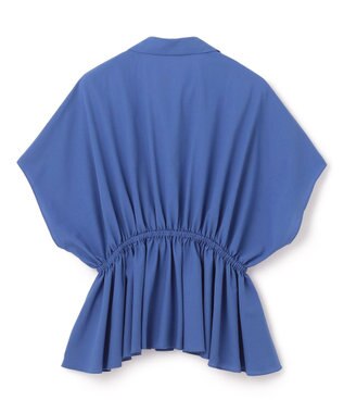 BEIGE， LUCILLE / ペプラムブラウス Blue