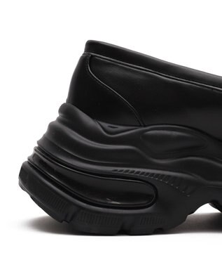 WEGO スニーカーソールローファー ブラック