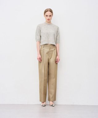 uncrave アルパカファーニット ショートトップス ナチュラル