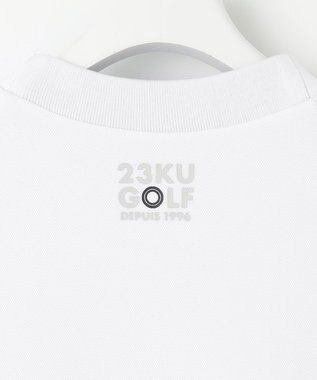 23区GOLF 【MEN】オックスダンボール  プルオーバー ホワイト系