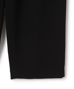 BEIGE， RUE / ドライタッチイージーセミワイドパンツ Black