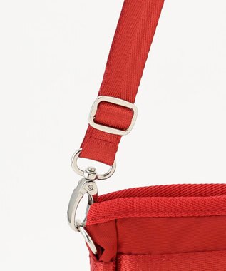 Y'SACCS テープデザイン　トラベルポシェット オレンジ