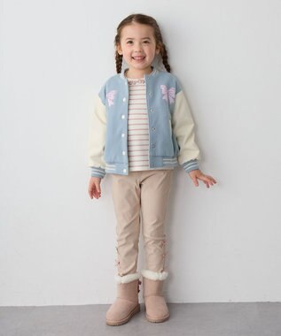 ANY KIDS 7days ガーリー パンツ ミルキーベージュ