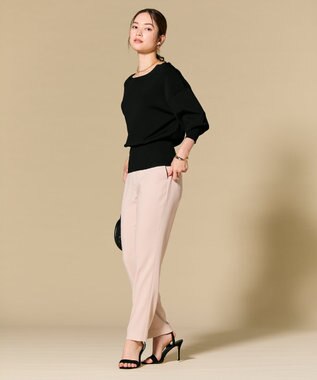 BEIGE， 【セットアップ対応】CINDY / クロップドパンツ Nude × Black