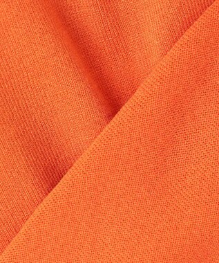 組曲 【洗える・6色展開】Elenaベーシックニット カーディガン オレンジ系