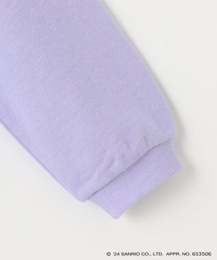 ANY KIDS 【any FAM×サンリオキャラクターズ】カップケーキトレーナー ラベンダー×クロミ