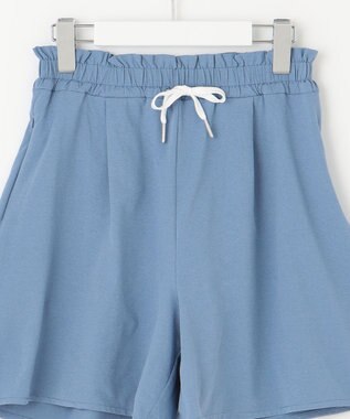 Feroux 【接触冷感・UVカット・吸水速乾】ラッシュガードハーフ パンツ ブルー系