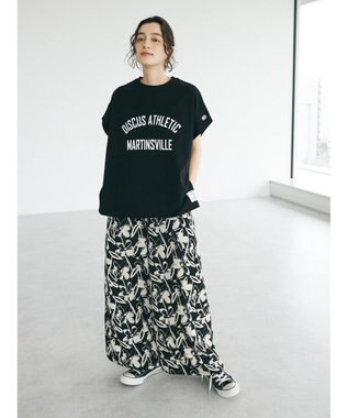 CRAFT STANDARD BOUTIQUE アートフラワーシャーリングパンツ Ivory