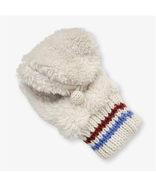 林八百吉商店 Champion　ボアフィンガーレスフードグローブ アイボリー