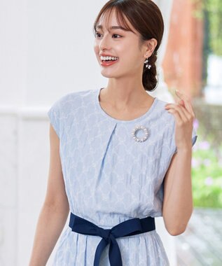 Tiaclasse サークルブローチ シルバー